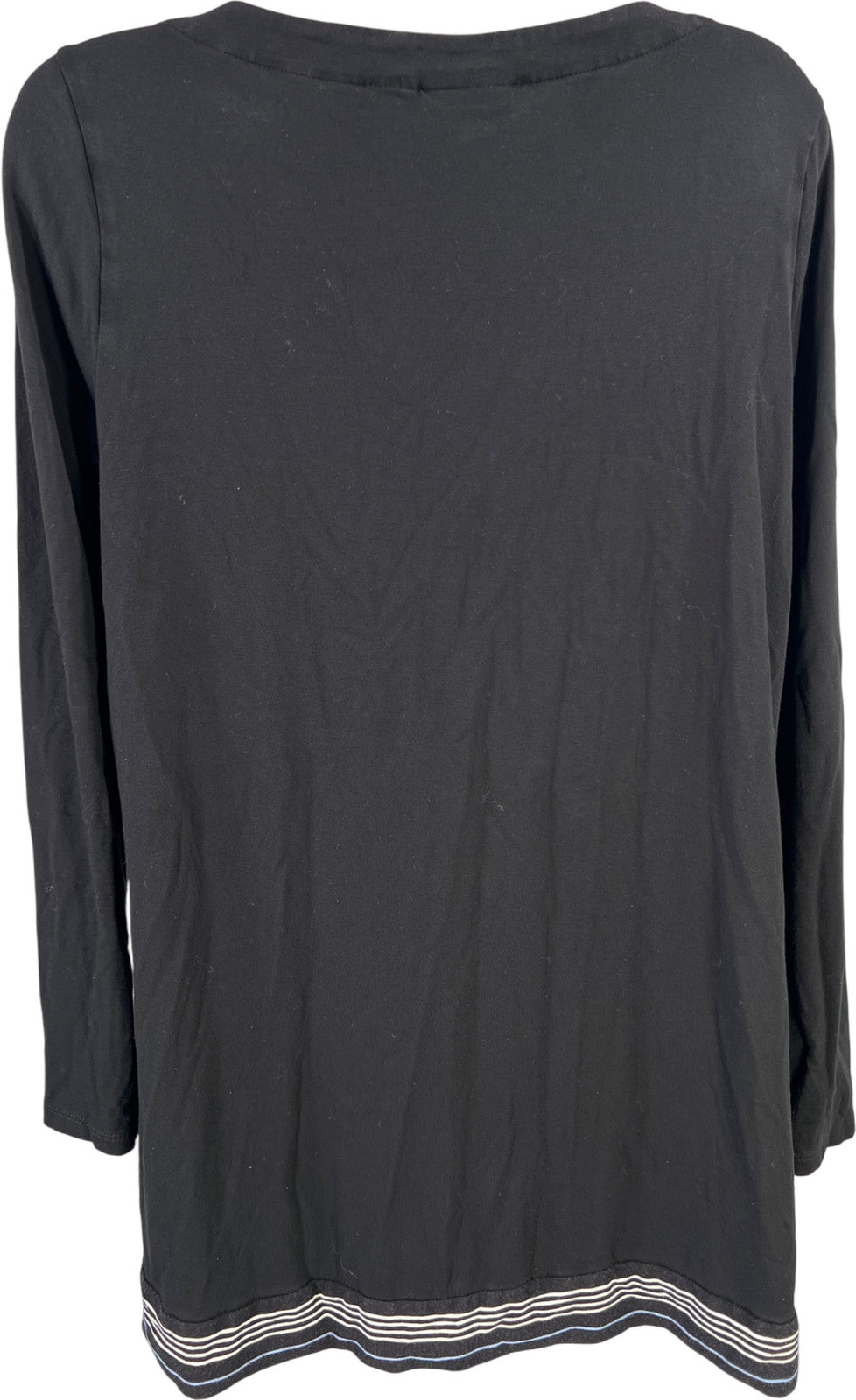 J.Jill Wearever Collection Women’s Black Long Sleeve Tunic Shirt - S
