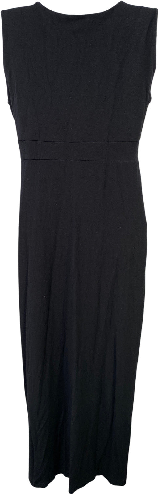 Chico’s Women’s Black Sleeveless V-Neck Maxi Dress - 0/US S