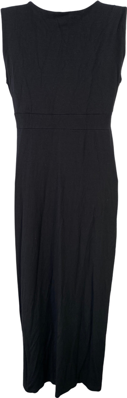 Chico’s Women’s Black Sleeveless V-Neck Maxi Dress - 0/US S