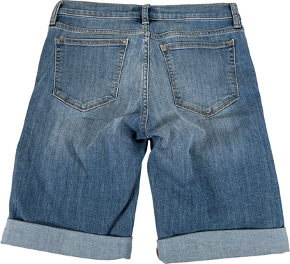 Banana Republic Women’s Medium Wash Bermuda Jean Shorts - 27/4