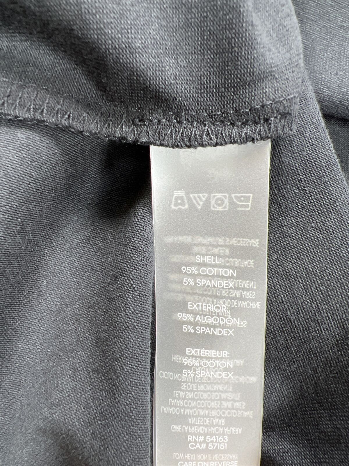 NEW Calvin Klein Black Essential Relaxed Short Sleeve Midi Dress - M