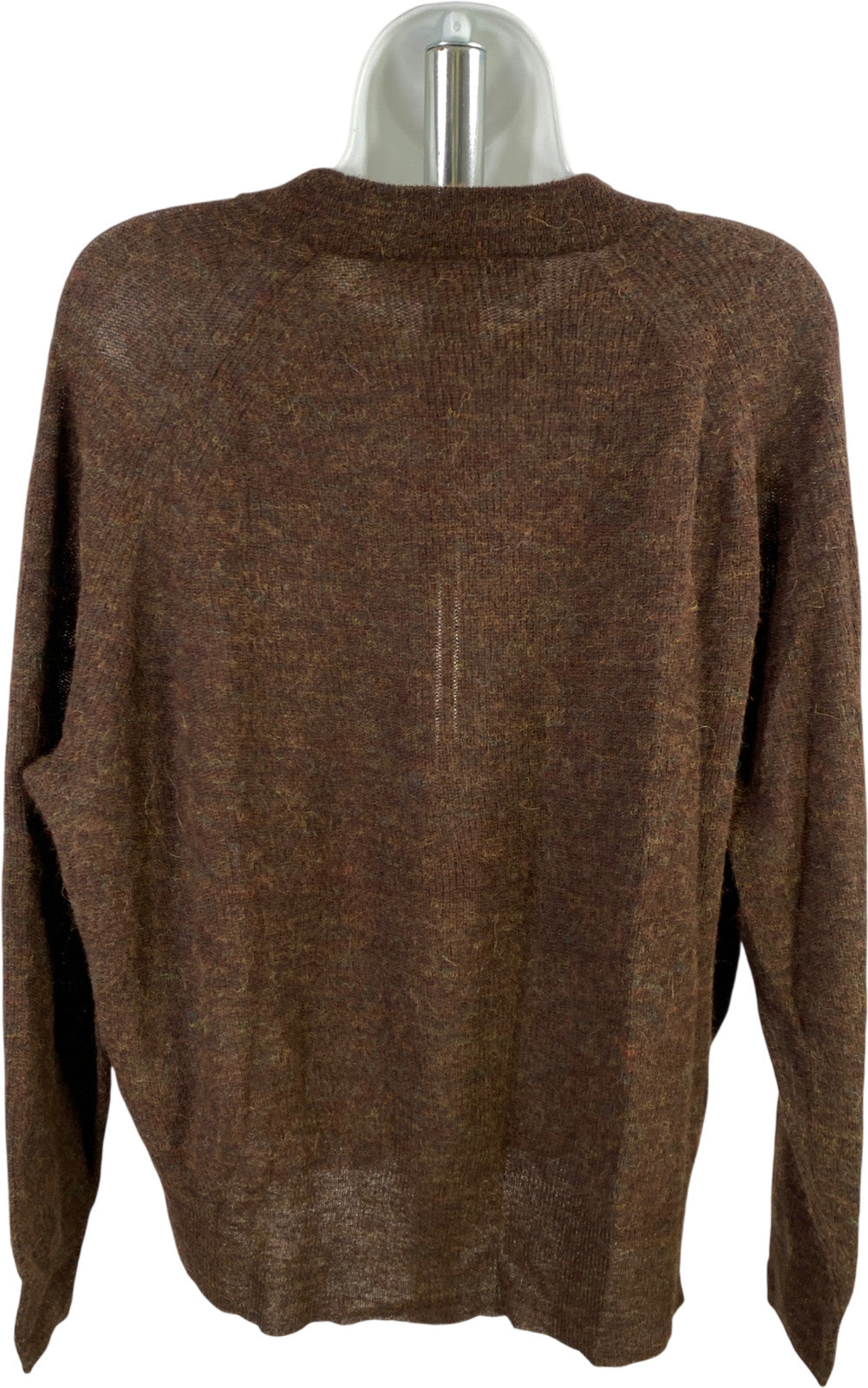 Madewell Women’s Brown Alpaca Wool Long Sleeve Thin Sweater - S