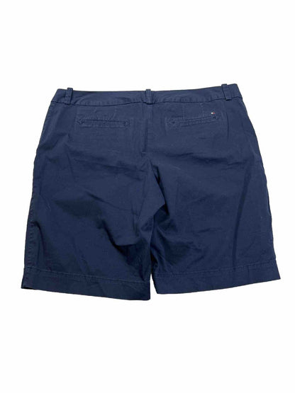 NEW Tommy Hilfiger Women's Navy Blue Chino Shorts - 16