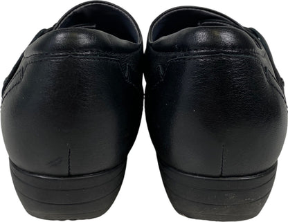 Dansko Women’s Black Leather Franny Comfort Walking Shoes - 39/US 8.5 Wide