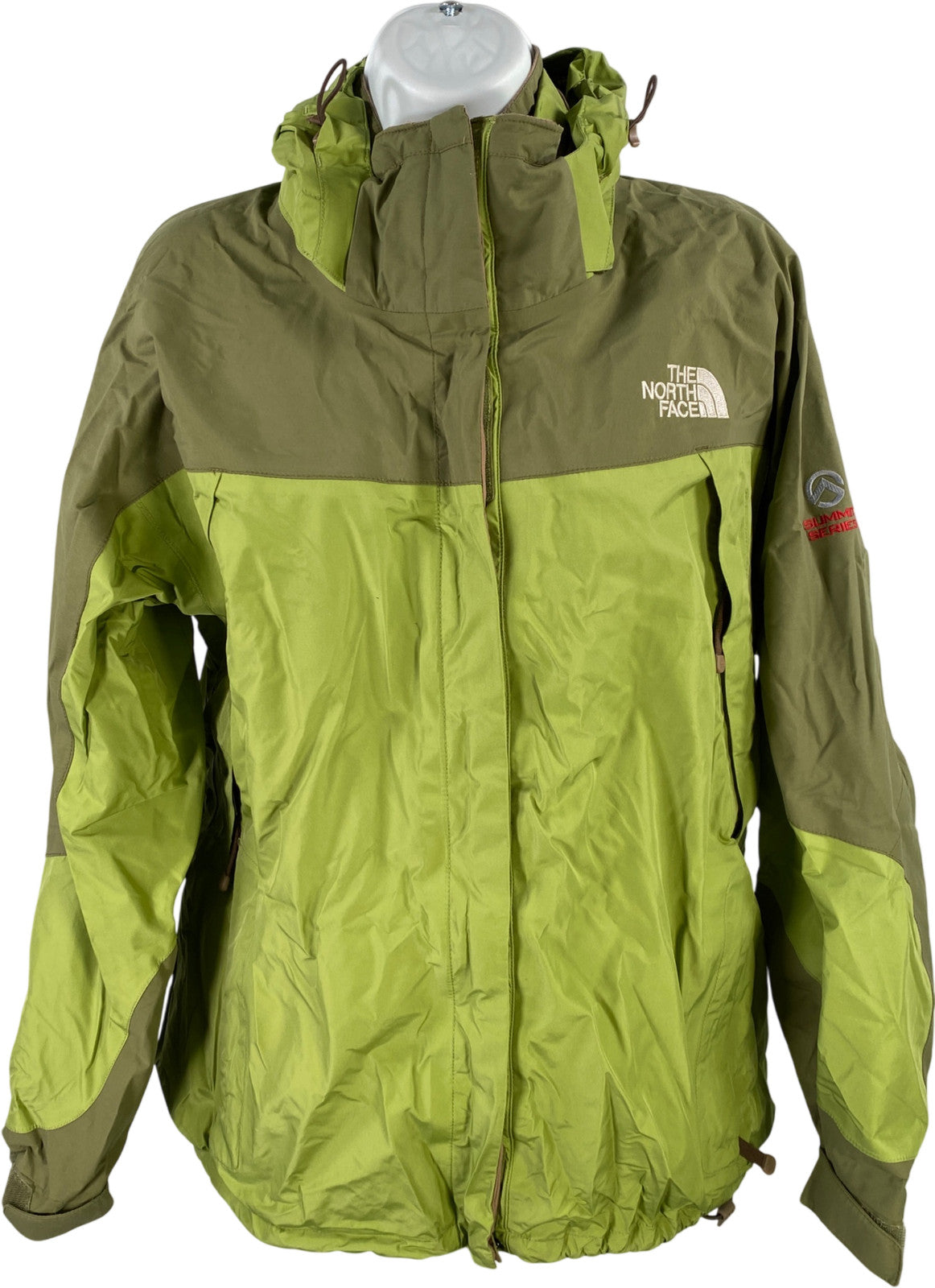 The North Face Women’s Green Summit Series Gore-Tex Full Zip Rain Jacket - L