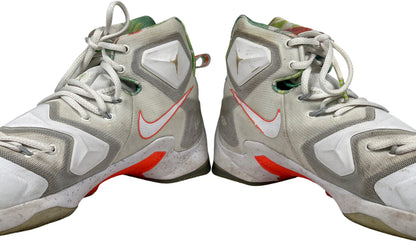 Nike LeBron James Men’s White Easter Lace Up Basketball Shoes - 8