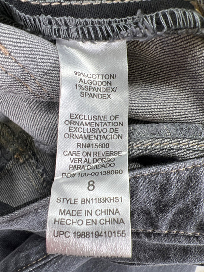 Democracy Women’s Gray Wide Leg Denim Jeans - 8