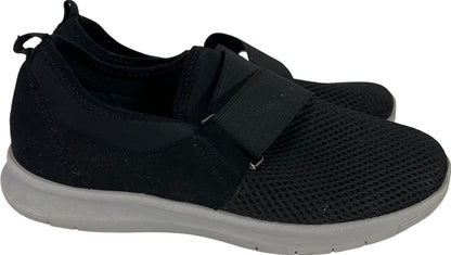 Easy Spirit Women’s Black Gibb Slip On Comfort Walking Sneakers - 6