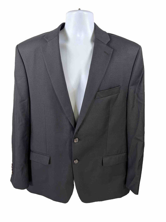 LAUREN Ralph Lauren Men's Black 2-Button Suit Jacket Blazer - 46R
