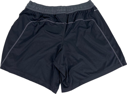 Nike Women’s Black Dri-Fit Unlined Drawstring Athletic Shorts - M