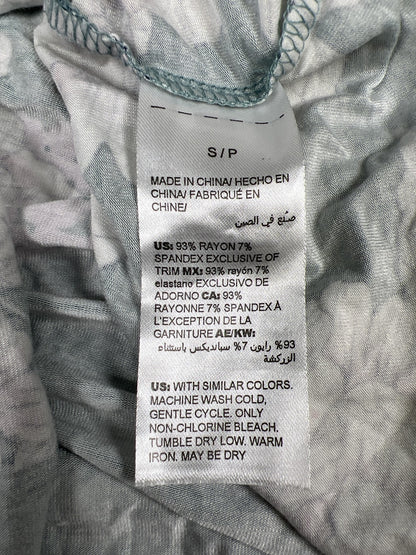 Soma Women’s Blue Floral Grand Jaded Lace Cami Tank Top - S