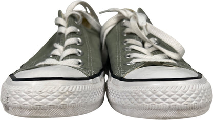 Converse Unisex Gray Canvas Low Top Sneakers - Women’s 8
