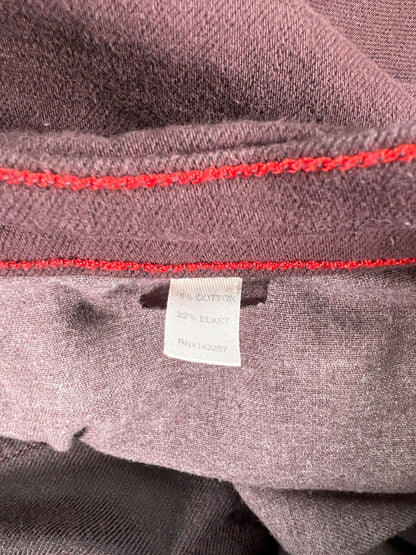 Raleigh Denim Men’s Burgundy/Brown Alexander Jeans - 34