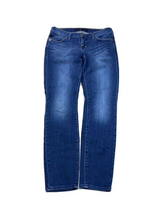 Rock and Republic Women's Medium Wash Kashmiere Crop Denim Jeans - 4