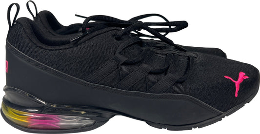 Puma Women’s Black Rainbow Riaze Prowl Lace Up Athletic Sneakers - 8.5