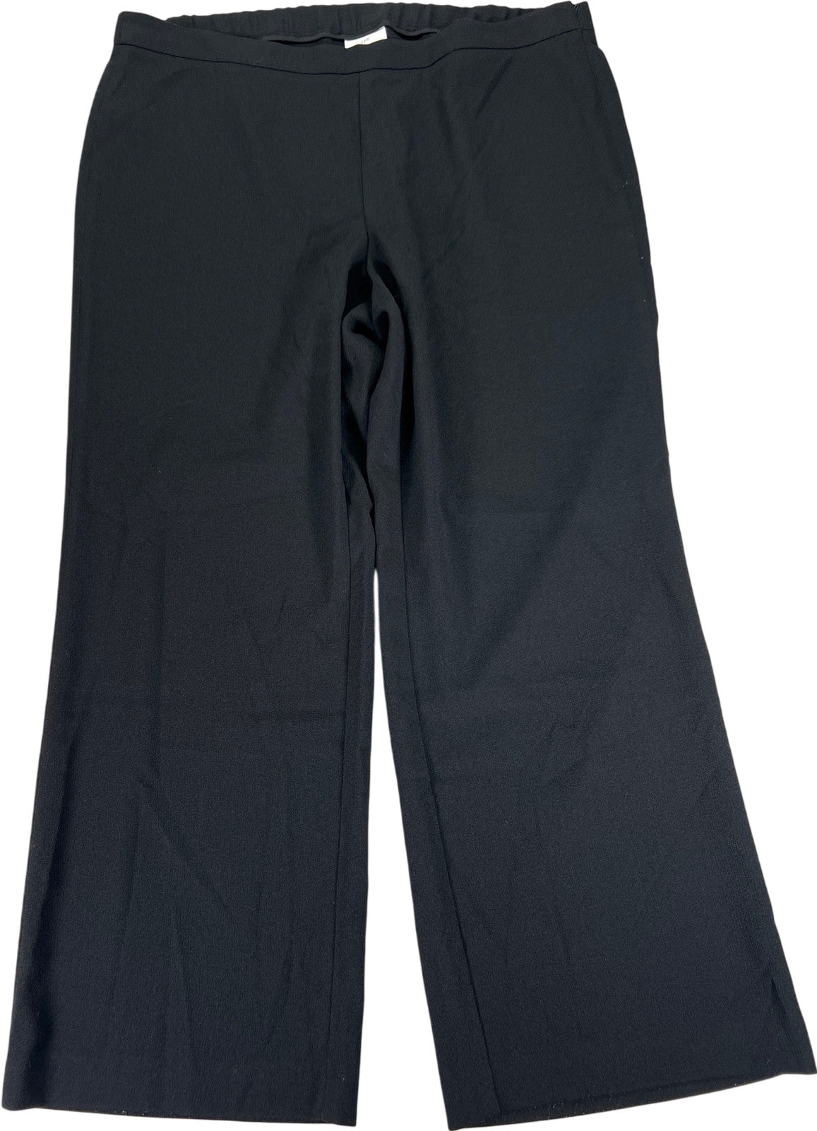 J.Jill Women’s Black Side Zip Dress Pants - 18 Petite