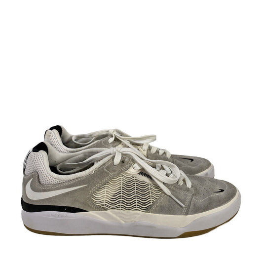 Nike SB Zapatillas de deporte bajas Ishod DC7232 de gamuza marfil/gris para hombre - 8