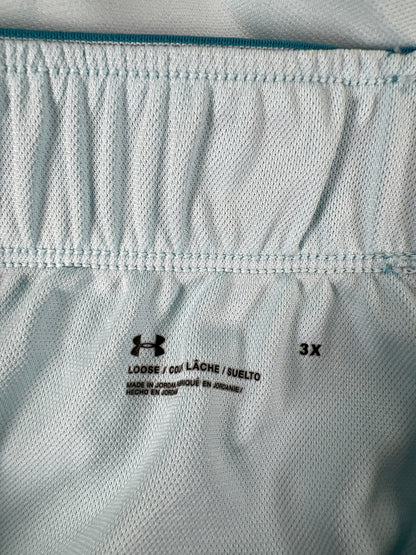 Under Armour Women’s Blue Loose Fit Play Up Unlined Athletic Shorts - Plus 3X