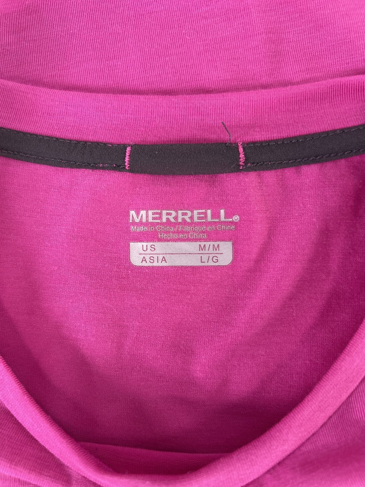 Merrell Women’s Purple Short Sleeve Athletic T-Shirt - M