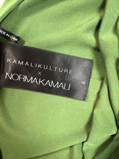 NEW Kamalikulture x Normakamali Women's Green Sleeveless Sheath Dress - S