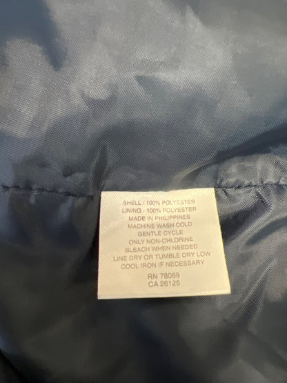 Callaway Golf Men’s Blue Short Sleeve Microfiber 1/4 Zip Pullover Jacket - L