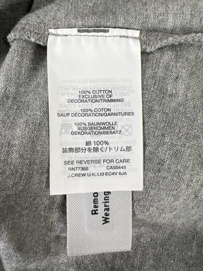 NEW J.Crew Women’s Gray Tassel V-Neck Sleeveless Tank Top - XS