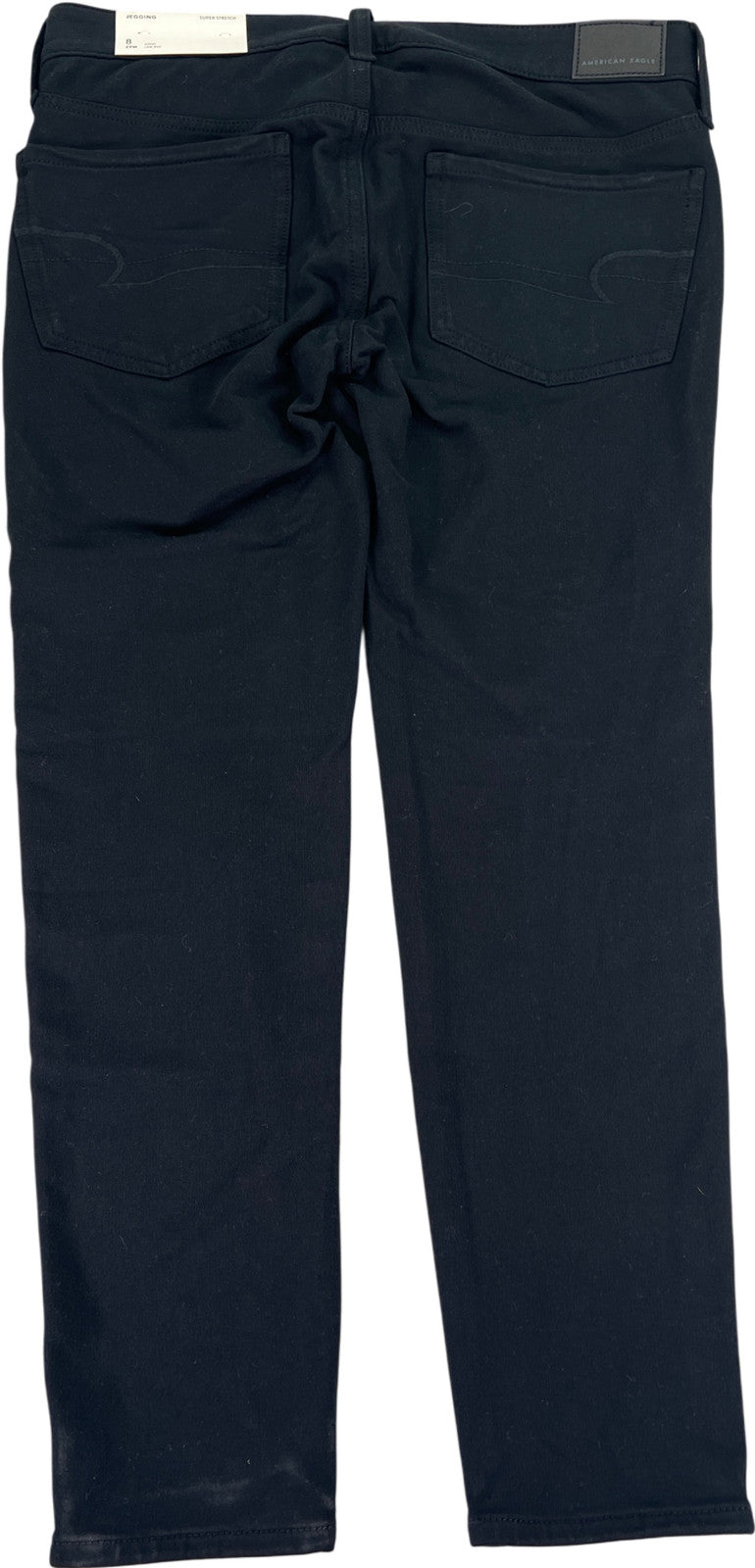 American Eagle Women’s Black Super Stretch Low Rise Jegging Pants - 8