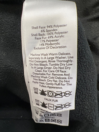 Eddie Bauer Women’s Black Full Zip Soft Shell Jacket - M