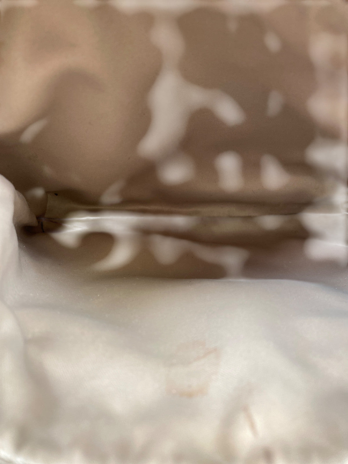 Coach Women’s Beige Khaki Signature Pink Trim Small Crossbody Purse