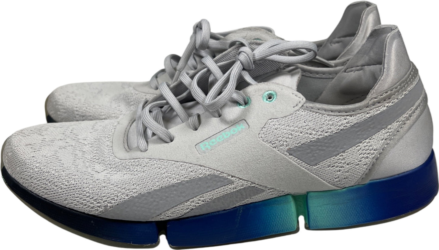 Reebok Women’s Gray/Blue DMX Moving Air Lace Up Athletic Shoes - 8.5