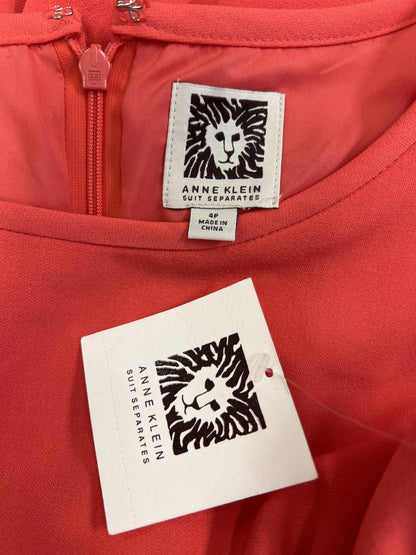 Anne Klein Women’s Coral Reef Pink Sleeveless Sheath Dress - 4 Petite