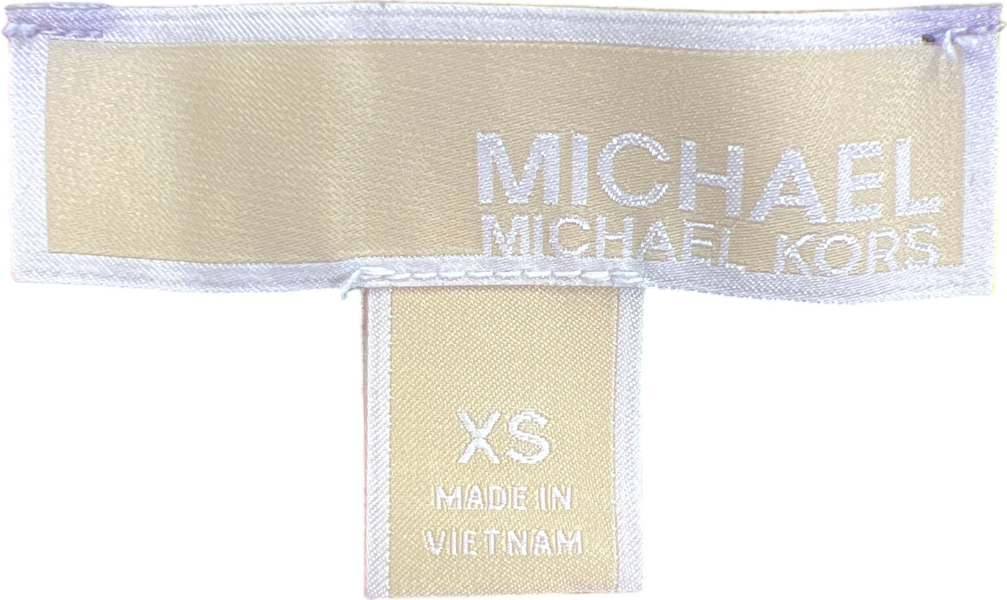 Michael Kors Women’s Black Long Sleeve Chain Tassel Shift Dress - XS