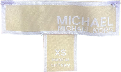 Michael Kors Women’s Black Long Sleeve Chain Tassel Shift Dress - XS