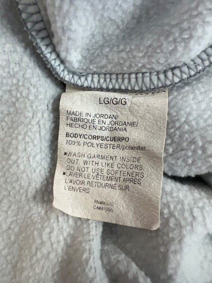 Under Armour Men’s Gray/Blue Fleece Lined Script Pullover Hoodie Sweatshirt - L