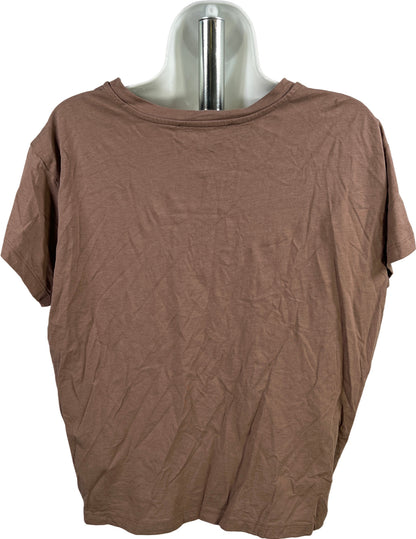 LOFT Versa Women’s Brown Short Sleeve T-Shirt - L