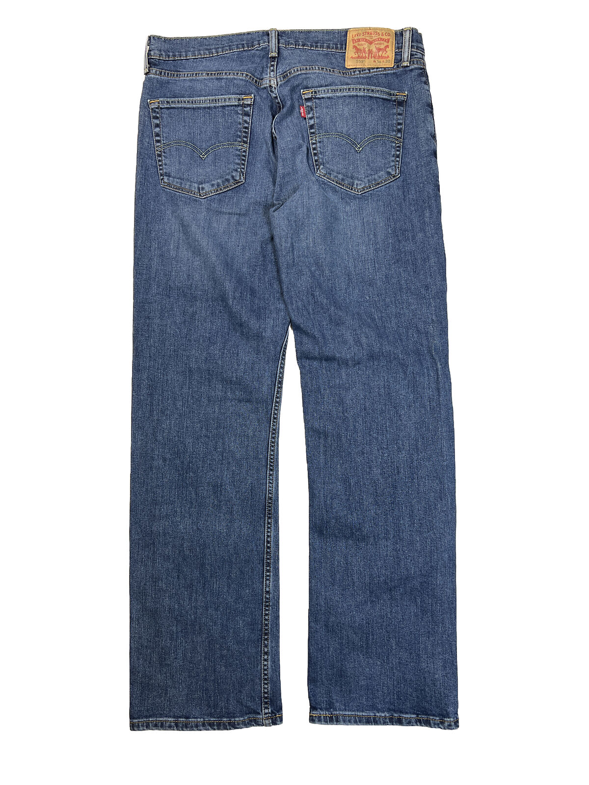 Levi's Men's Medium Wash 559 Relaxed Straight Jeans - 34x32