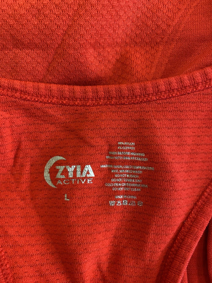 Zyia Active Women’s Red Racerback Athletic Tank Top - L