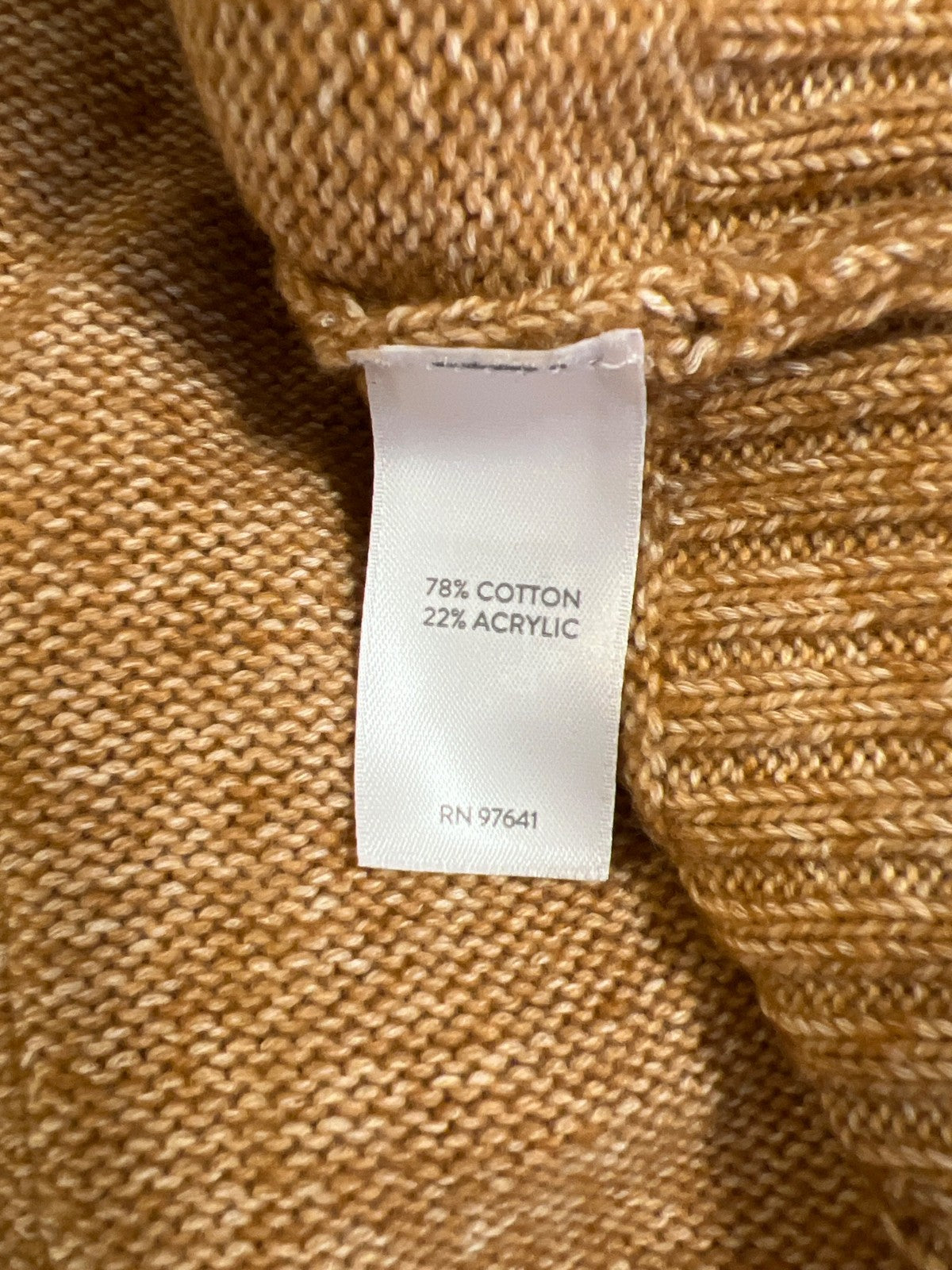 J.Jill Women’s Brown Long Sleeve Button Up Cardigan Sweater - L