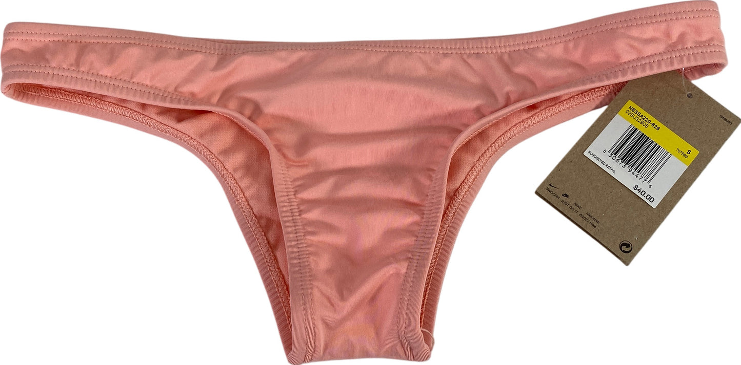 NEW Nike Essential Women’s Pink Cheeky Nessa Swim Bottoms - S