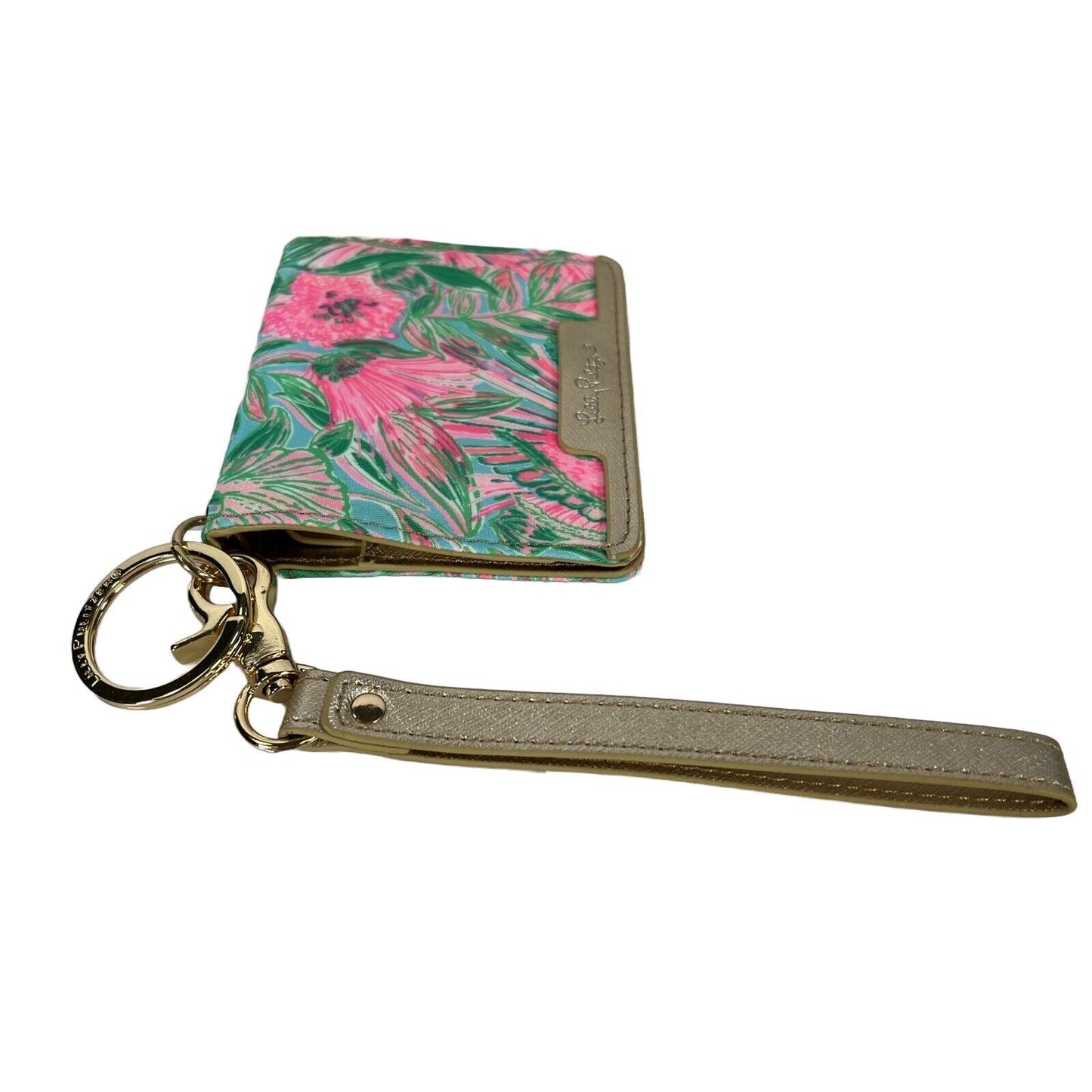 NEW Lilly Pulitzer Coming In Hot Keychain Card Wallet