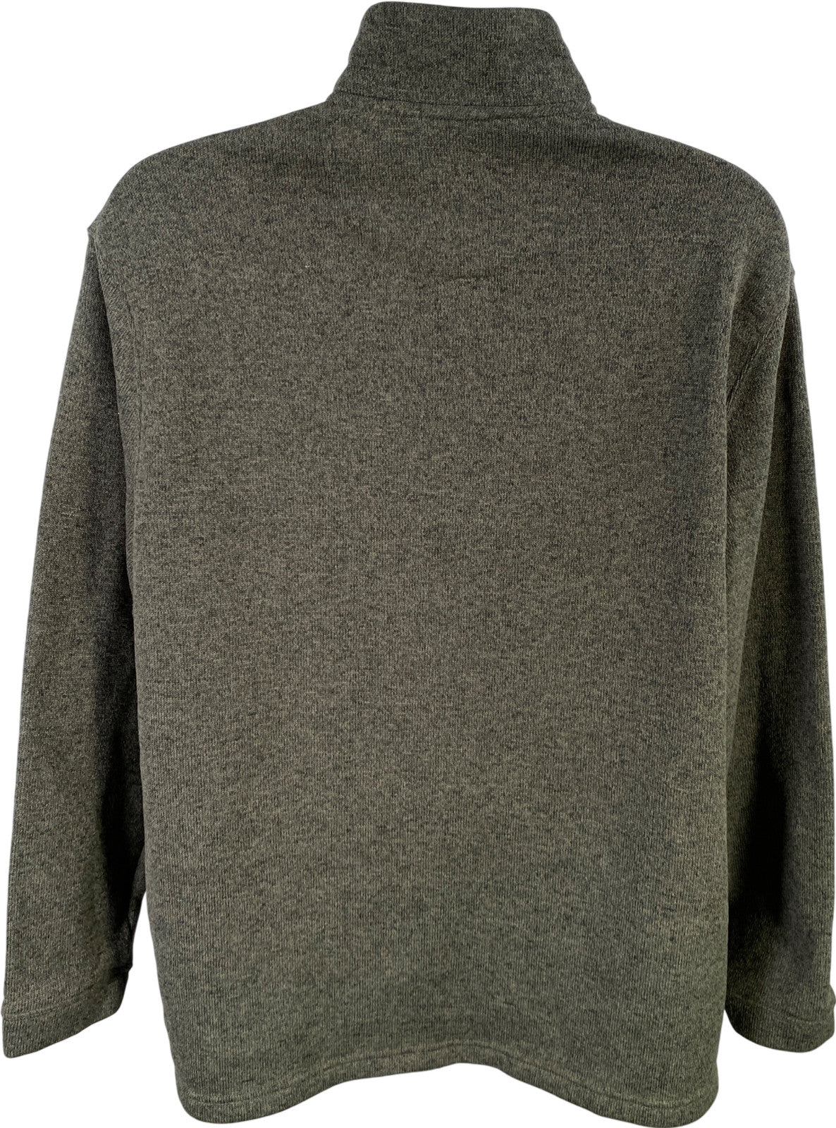 Haggar Men’s Green Cool 18 Pro 1/4 Zip Pullover Sweater - 2XL