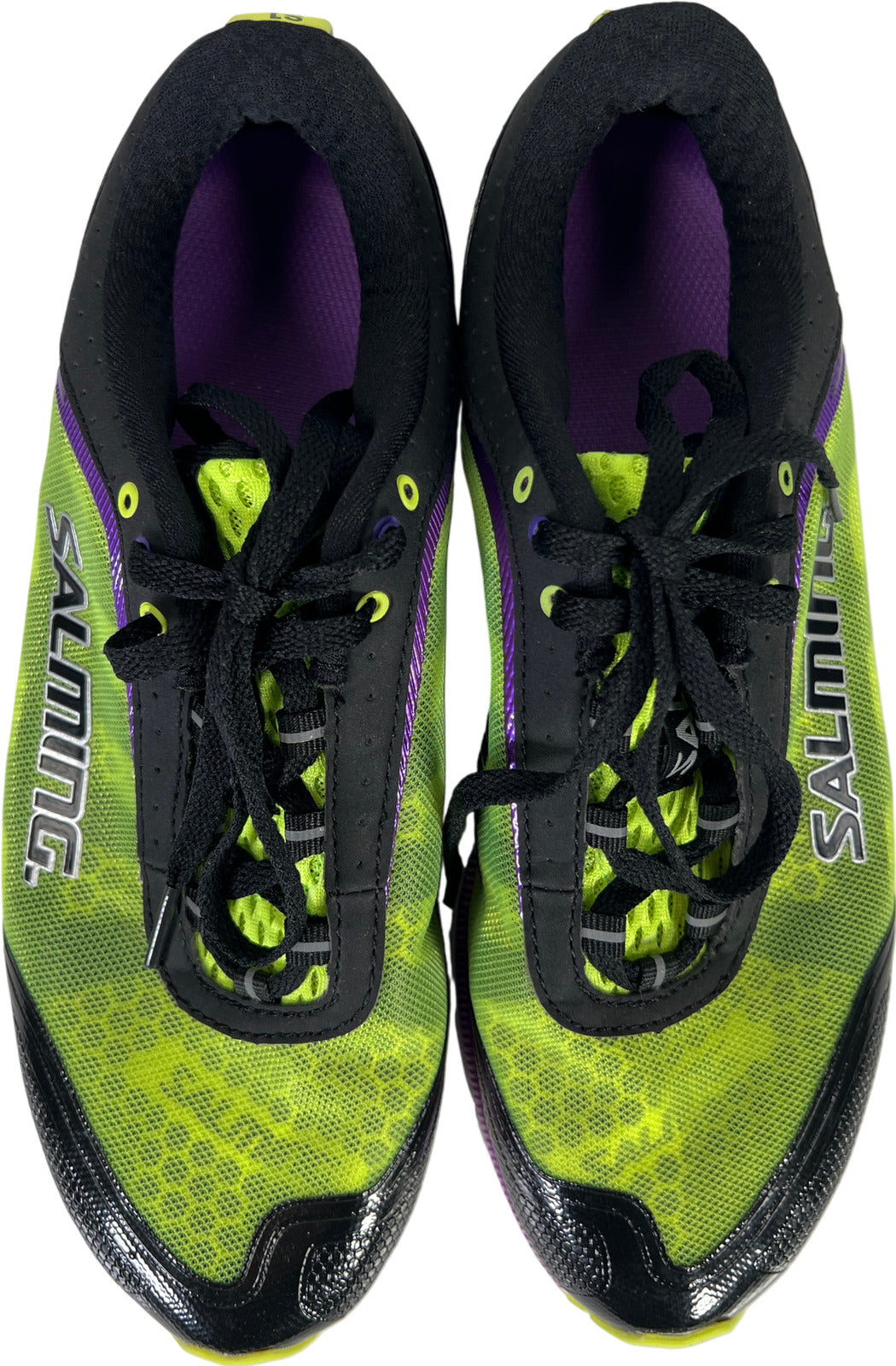 Salming Women’s Bright Yellow Lace Up Running Athletic Shoes - 6.5