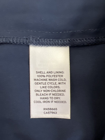 NEW Chelsea 28 Women’s Blue Floral Rosebud Faux Wrap Sleeveless Dress - L