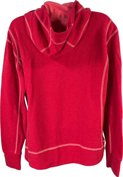 Kuhl Women’s Red Long Sleeve Full Zip Hooded Sweatshirt - L