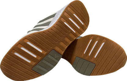 Adidas Men’s White/White Couldfoam Lace Up Athletic Shoes - 11