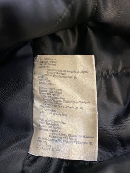 Michael Kors Women’s Black Long Sleeve Full Zip Insulated Puffer Coat - M