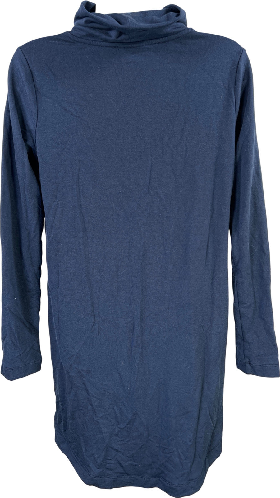 Pure J.Jill Women’s Navy Blue Long Sleeve Luxe Tencel Tunic Shirt - XS