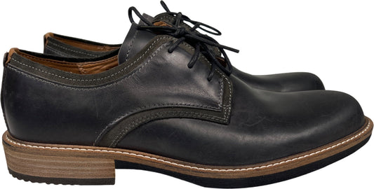 Ecco Men’s Black Leather Lace Up Oxford Dress Shoes - 42/US 8
