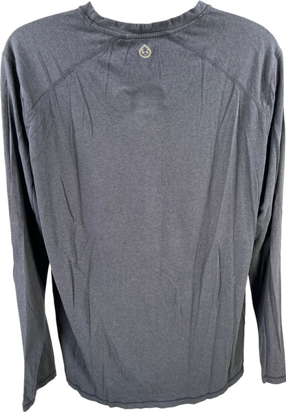 Tasc Men’s Blue Bamboo Performance Tech Long Sleeve Shirt - XXL