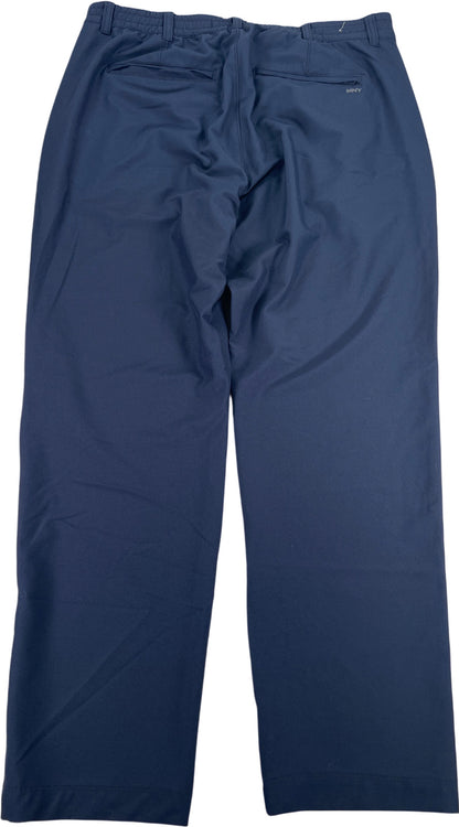 Marc New York Men’s Blue Stretch Slim Fit Commuter Travel Pants - 34x29